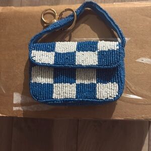 Anthropologie the Fiona beaded bag charm